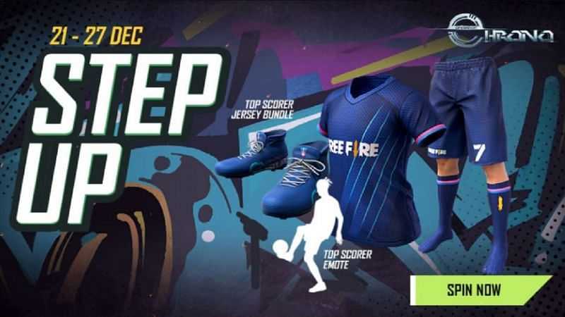 Step Up Event in Free Fire