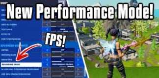 Performance Mode in Fortnite