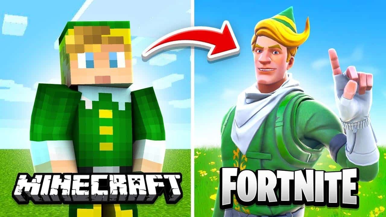 Minecraft in Fortnite