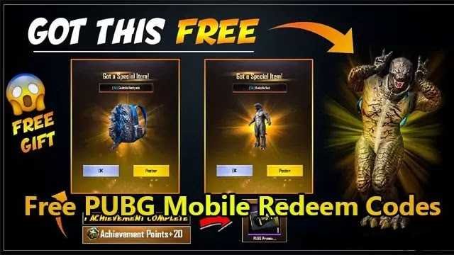 PUBG Mobile Redeem Codes