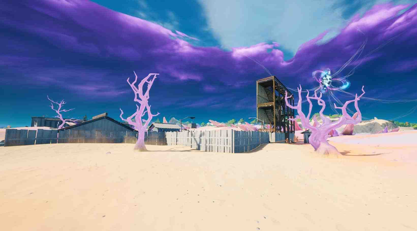 Zero Point and Crystal Trees Location in Fortnite