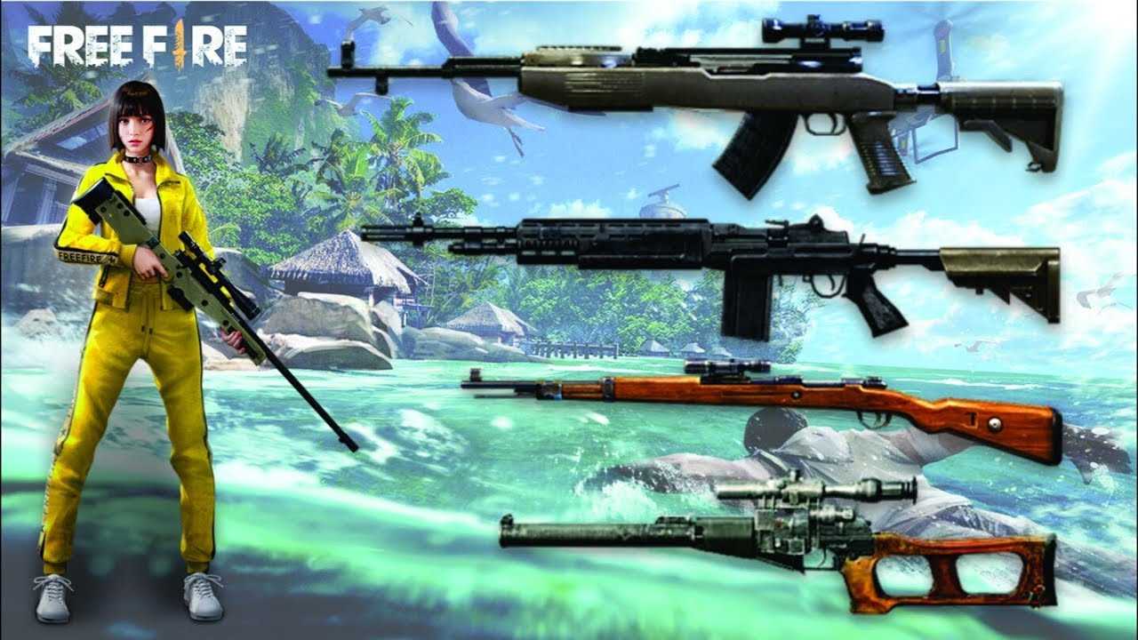 3 Best Sniper Rifles in Free Fire 2022