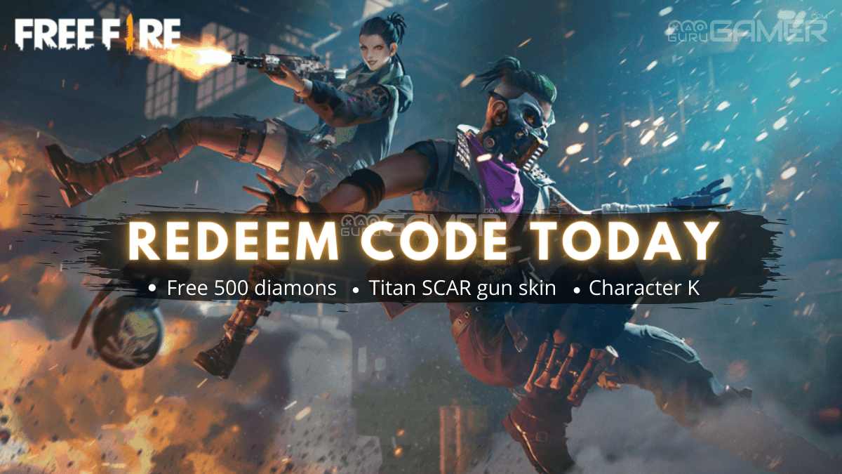 Free Fire Redeem Code Today 2021