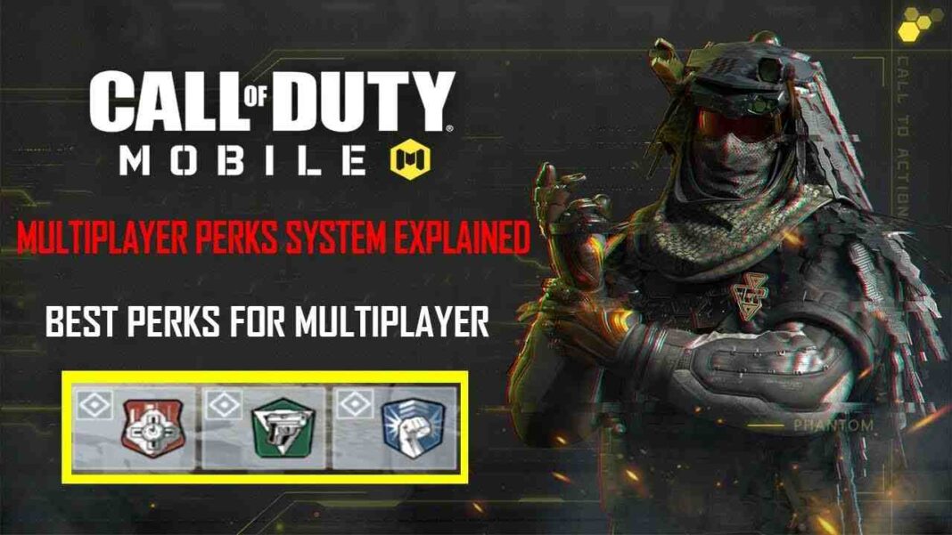 Best Perks in COD Mobile Multiplayer Mode Red, Green, Blue Sections
