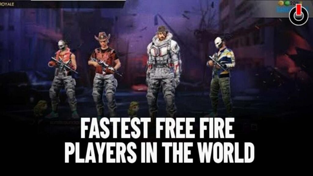 top 5 free fire players in the world