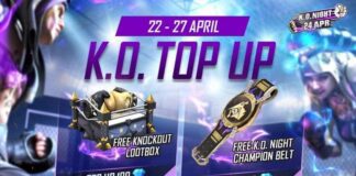 Free Fire KO Top Up Event