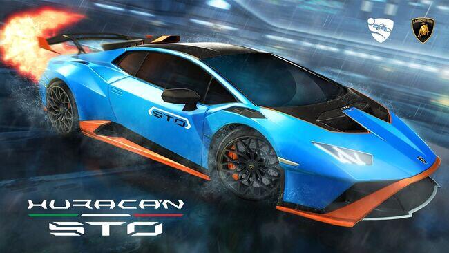 Lamborghini Huracán STO in Rocket League