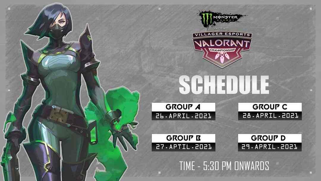 Villager Esports Valorant Championship Schedule