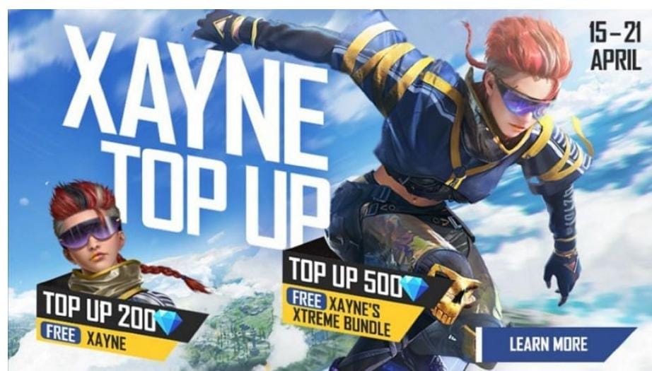 Xayne featured in Free Fire 