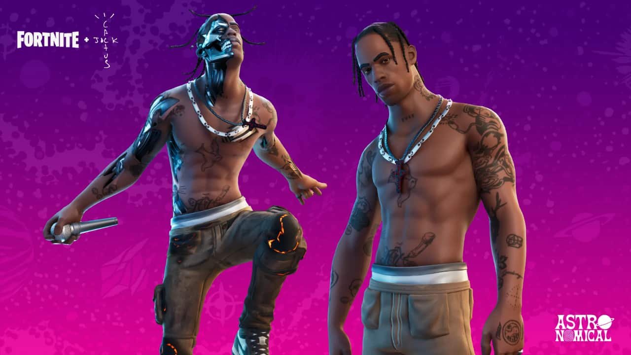 Fortnite x Travis Scott : Skin Return