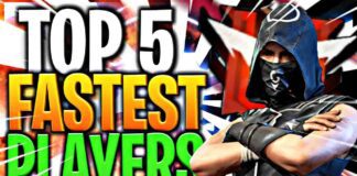 Top 5 Fastest Players