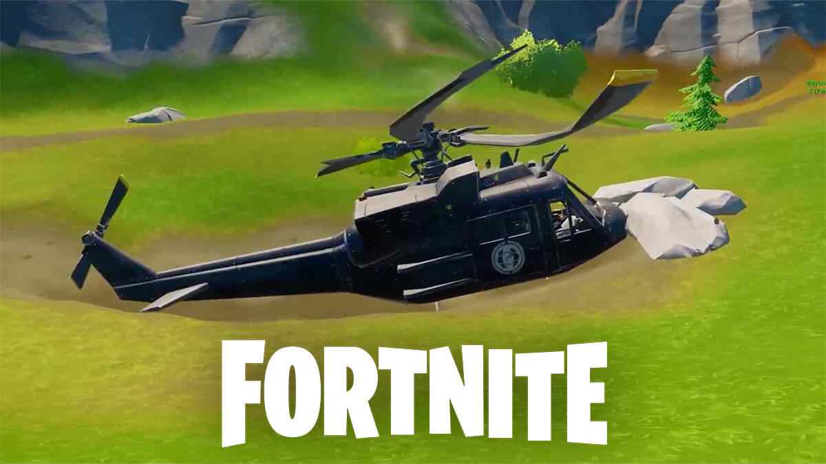 Helicopter in Fortnite