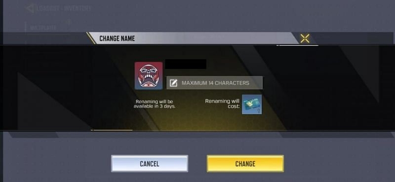 change your name in cod mobile for free