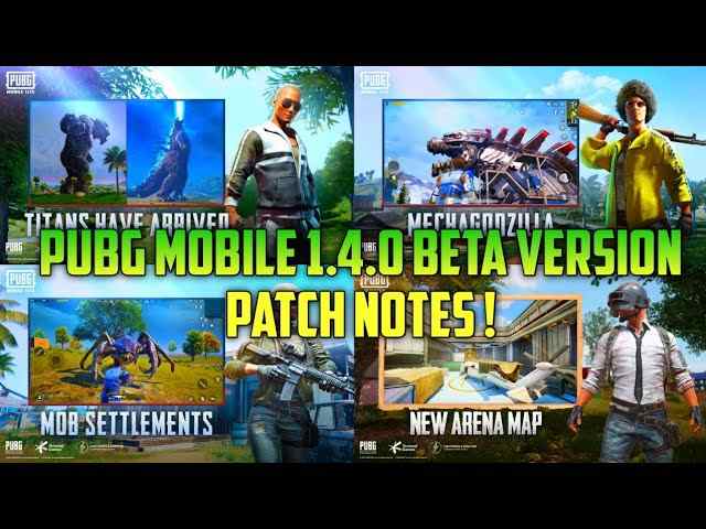 PUBG Mobile 1.4 Patch Notes