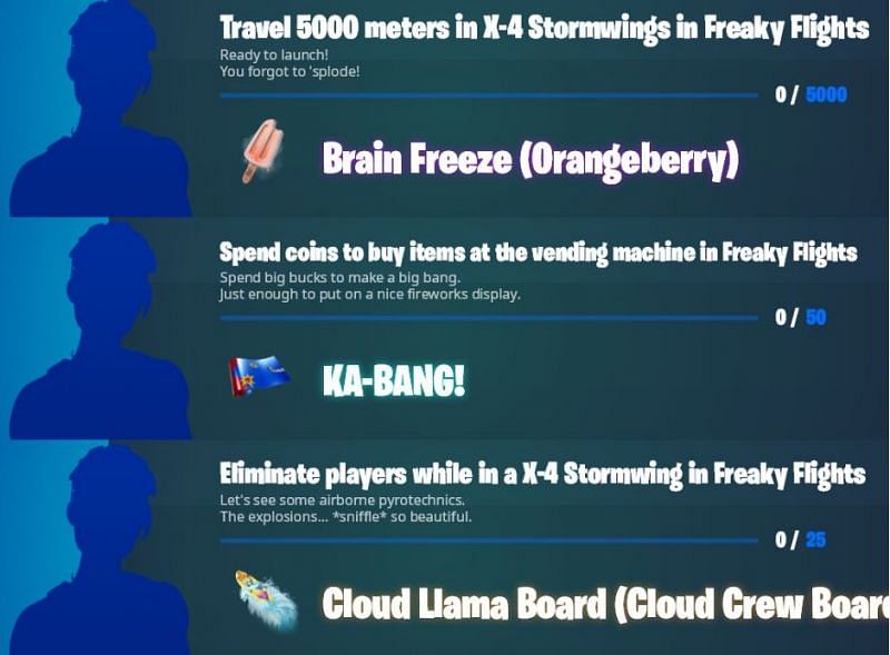 Fortnite Freaky Flights Cosmic Summer Quests