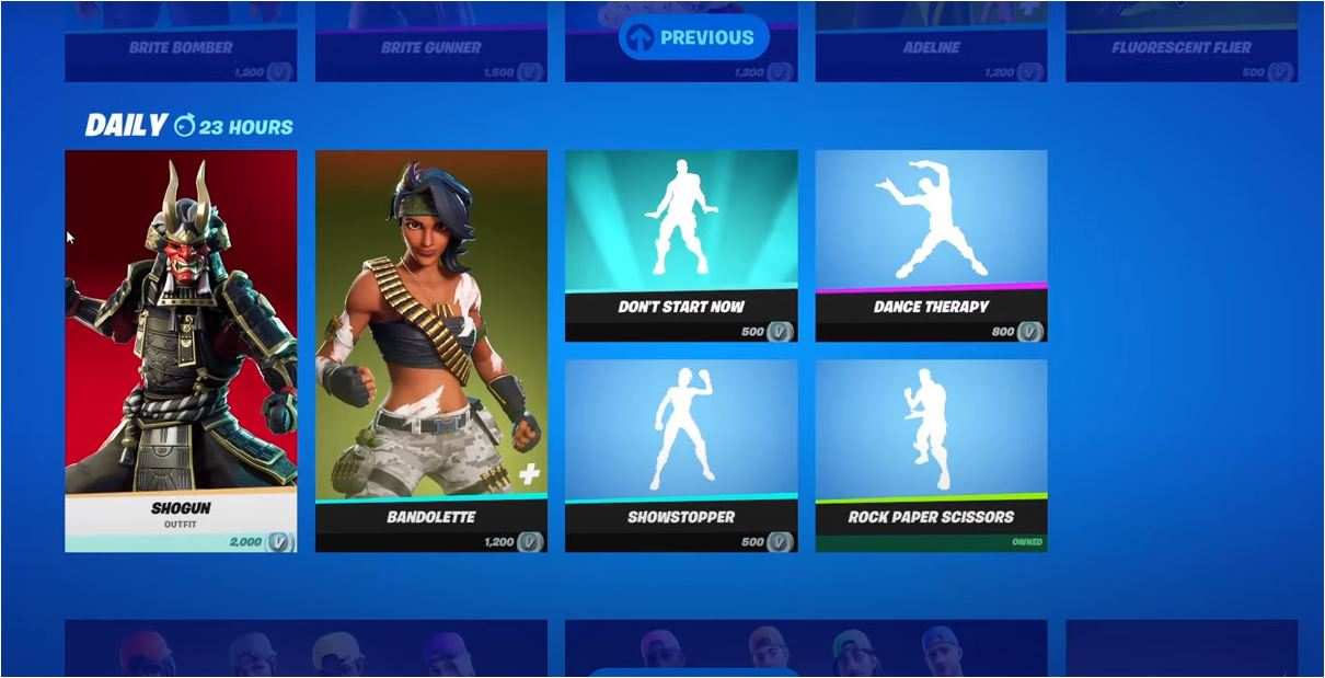 Daily Items for Fortnite Item Shop Today