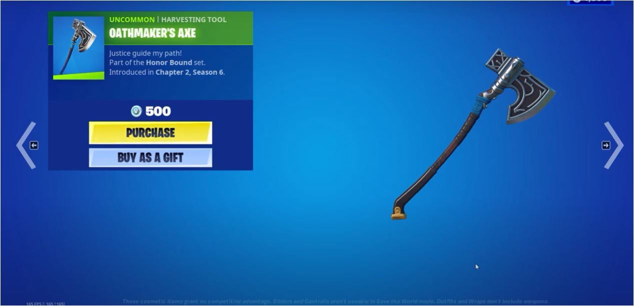 Pathmakers Axe Fortnite