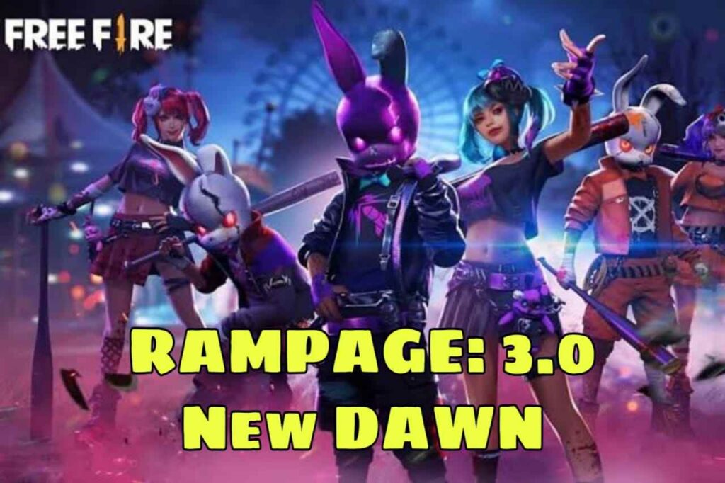 Rampage 3 0 Event Calendar In Free Fire Revealed