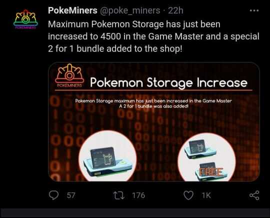 Pokemon Go Storage Limit