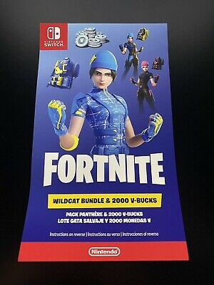 Ebay Fortnite Wildcat codes 