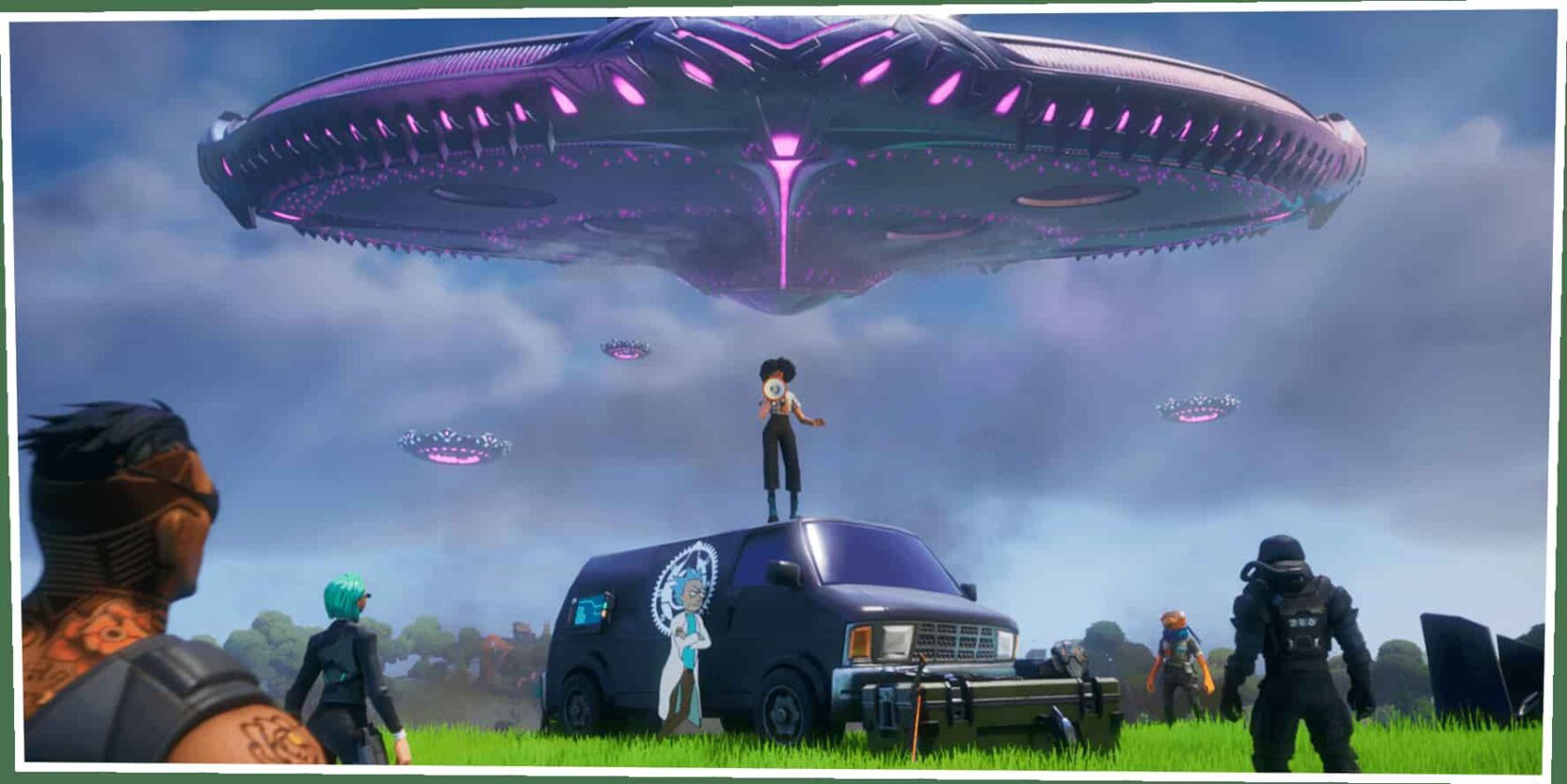 Enter A Ufo In Fortnite How To Enter And Where To Find A Ufo