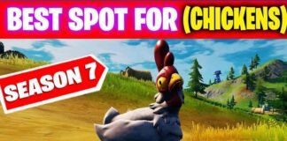 Find Chickens in Fortnite Season 7