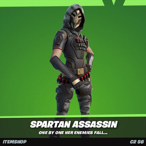 Spartan Assassin Skin Fortnite