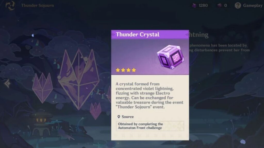 How to Get Thunder Crystal in Genshin Impact?