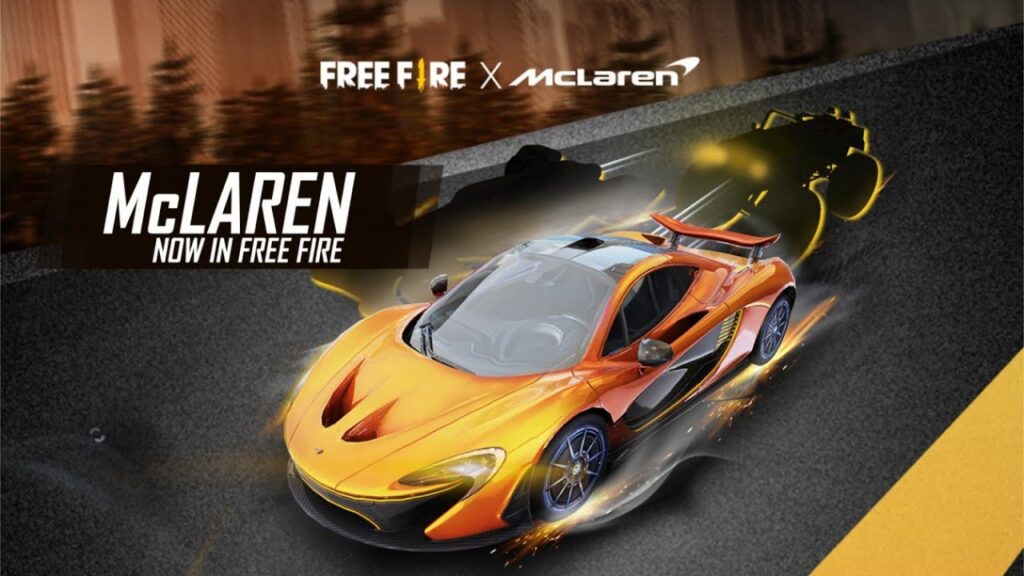 Free Fire McLaren P1 Skins 