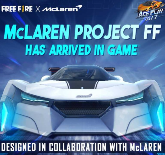 Mclaren Project Free Fire Mclaren P1 Helios Skin