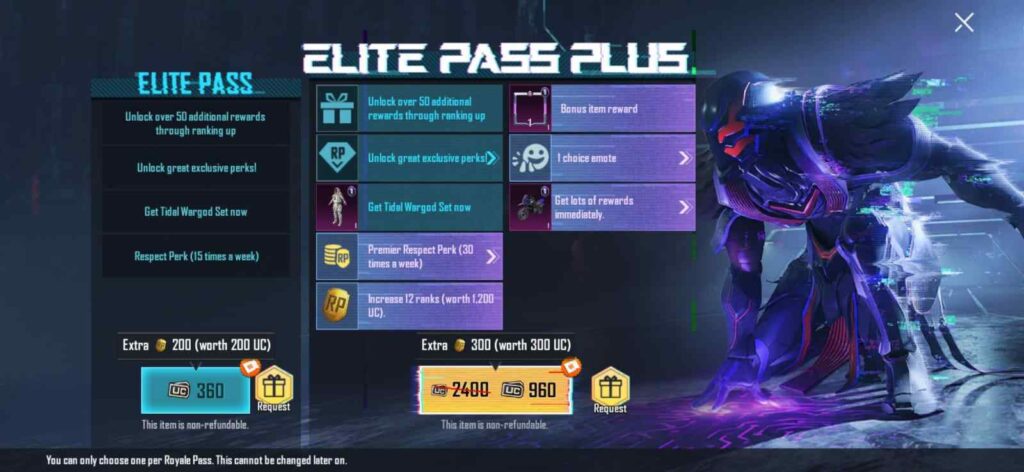 BGMI C1S1 Royale Pass - Free UC and Rewards