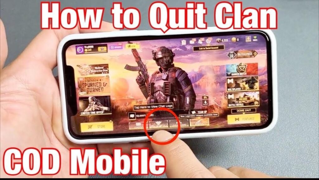 Leave a Clan in COD Mobile