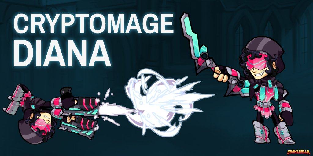 Crytpomage Diana (Brawlhalla)