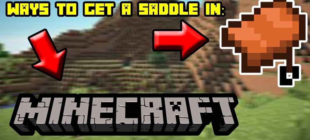 How to get saddle Minecraft