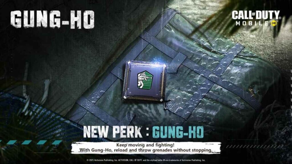 Gung Ho Perk in COD Mobile