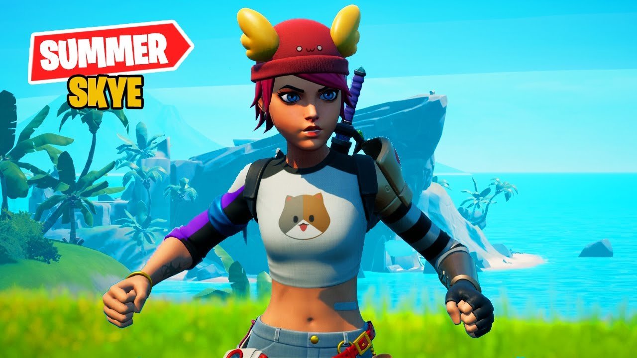 Summer Skye Fortnite Skin