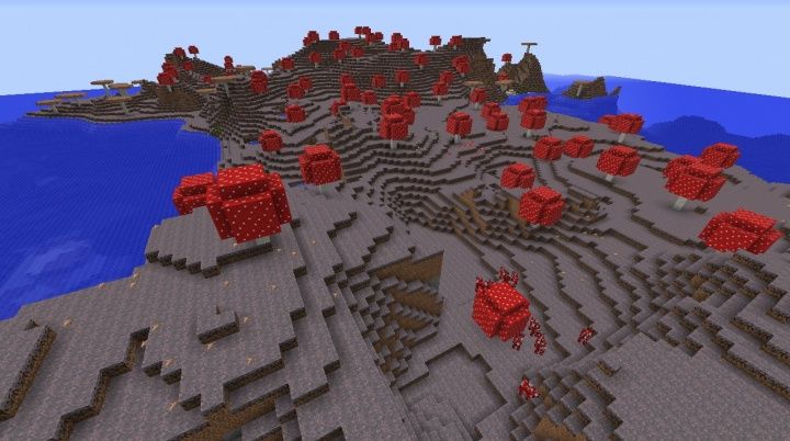 Mushroom Island Biome: