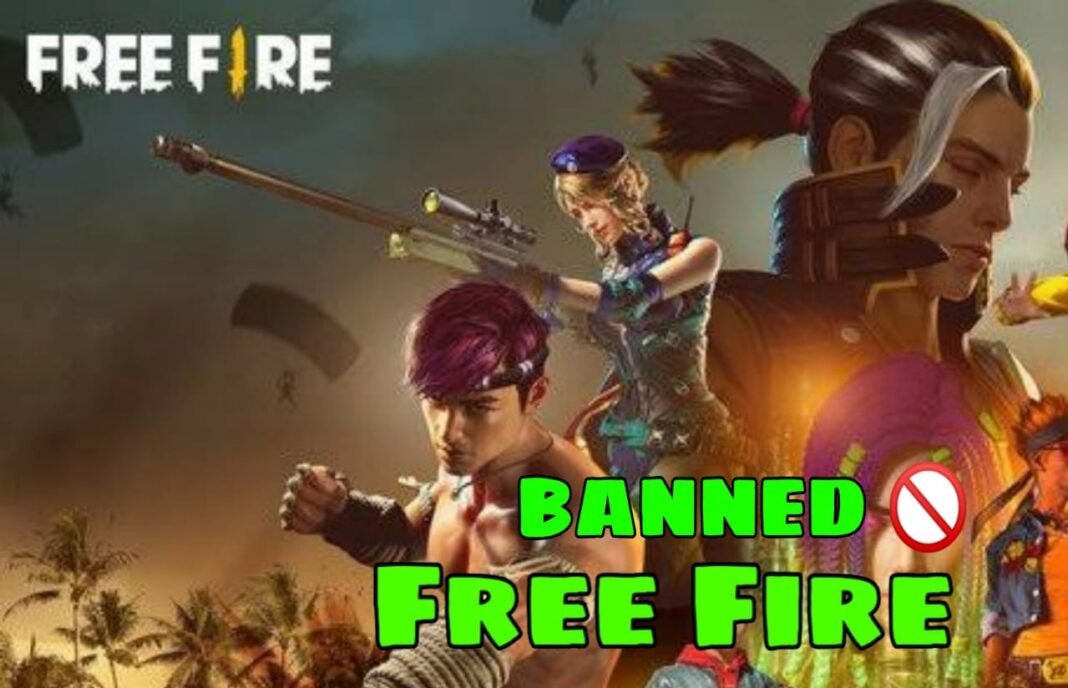 free fire da ban berish