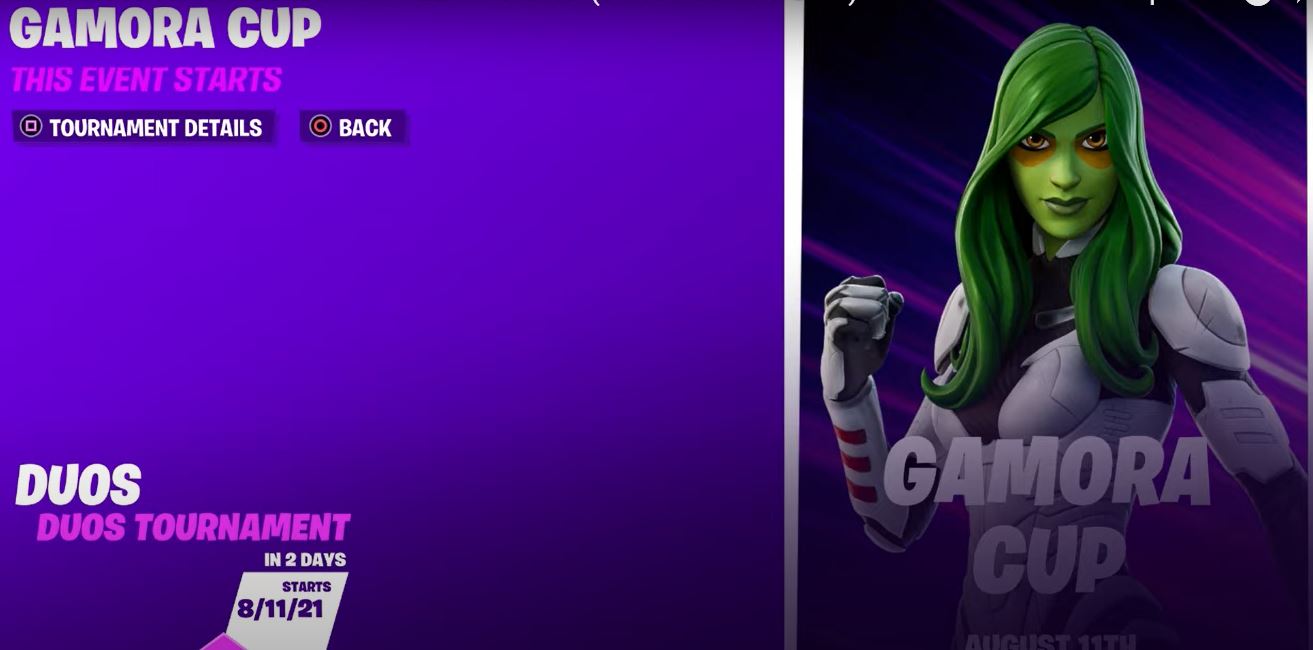 gamora cup details