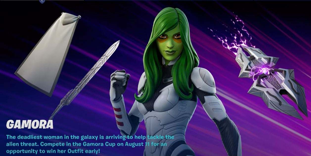 gamora fortnite