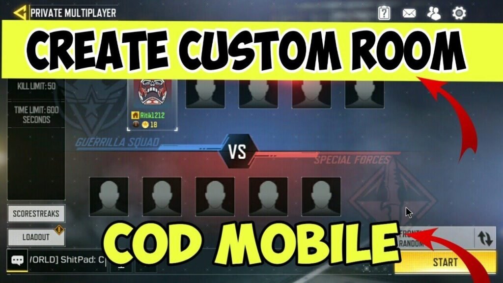 How to Make A Private Room In COD Mobile