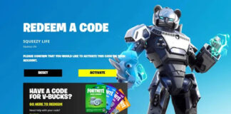 Fortnite Redeem Code