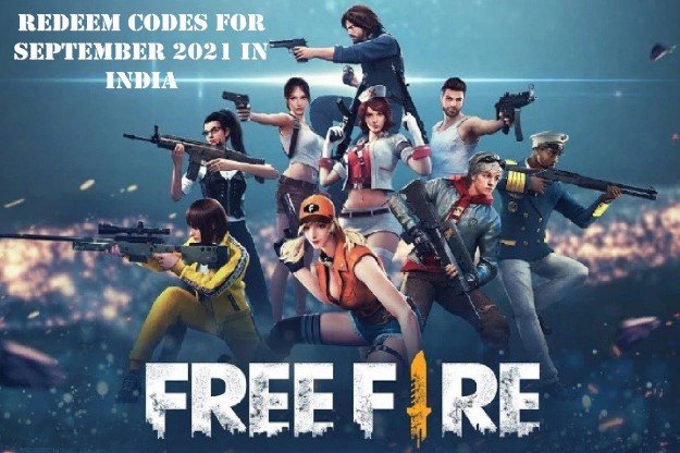 Free Fire Redeem Codes in India for Today (25 September 2021)