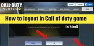 How to Log Out of Call of Duty Mobile