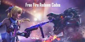 free fire redeem codes