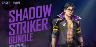 Shadow Striker Bundle Free Fire