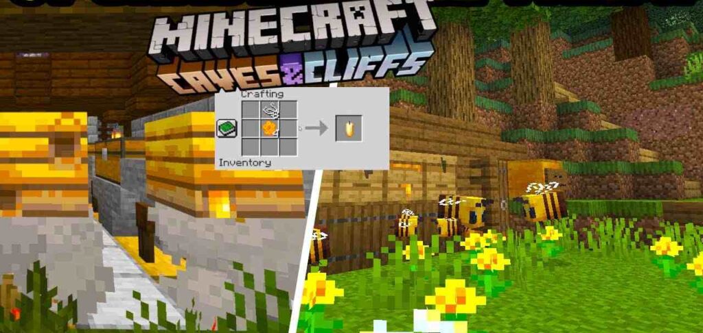 Beehives in Minecraft