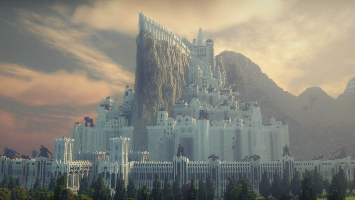 minecraft middle earth