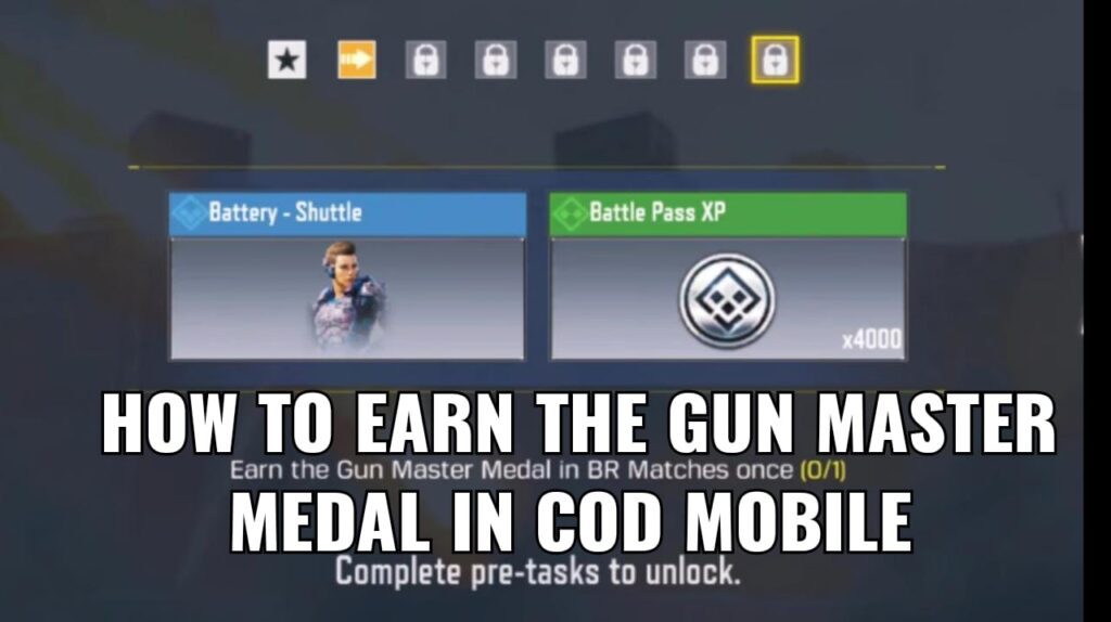  Gun Master Medal in COD Mobile