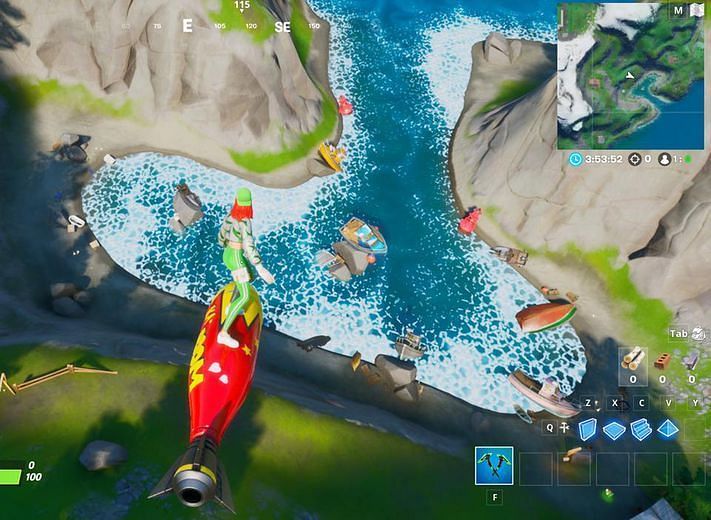 shipwreck cove in fortnite